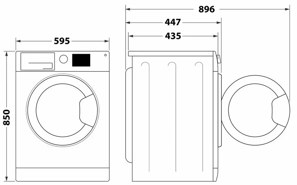 Стиральная машина Indesit BWSE 71295X WSV, белый