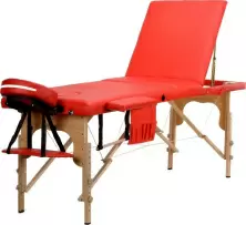 Masă de masaj BodyFit 458, roșu