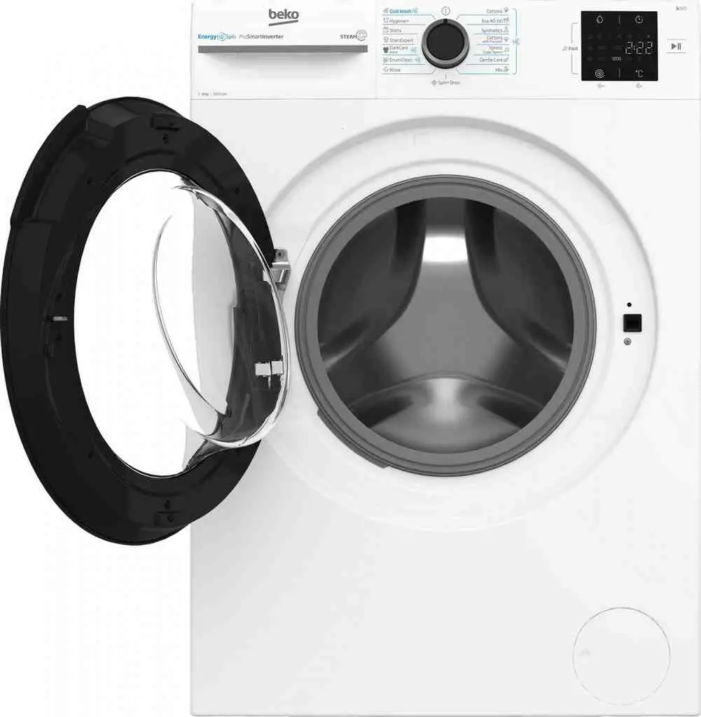 Maşină de spălat rufe Beko BM3WFSU38413WB, alb