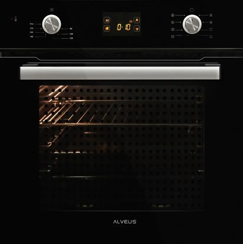 Cuptor electric Eurolux OVEM-606ETBKGL, negru pe tehnoparc.md Cuptor electric Eurolux OVEM-606ETBKGL, negru