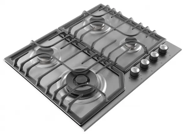 Plită incorporabilă cu gaz Wolser WL-F 6402 GT IC, inox pe tehnoparc.md Plită incorporabilă cu gaz Wolser WL-F 6402 GT IC, inox