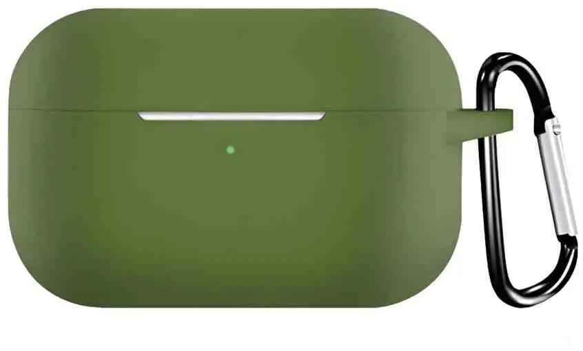 Чехол для наушников Helment Case Silicone Airpods Pro 2 (AIRPODPR2PG), зеленый