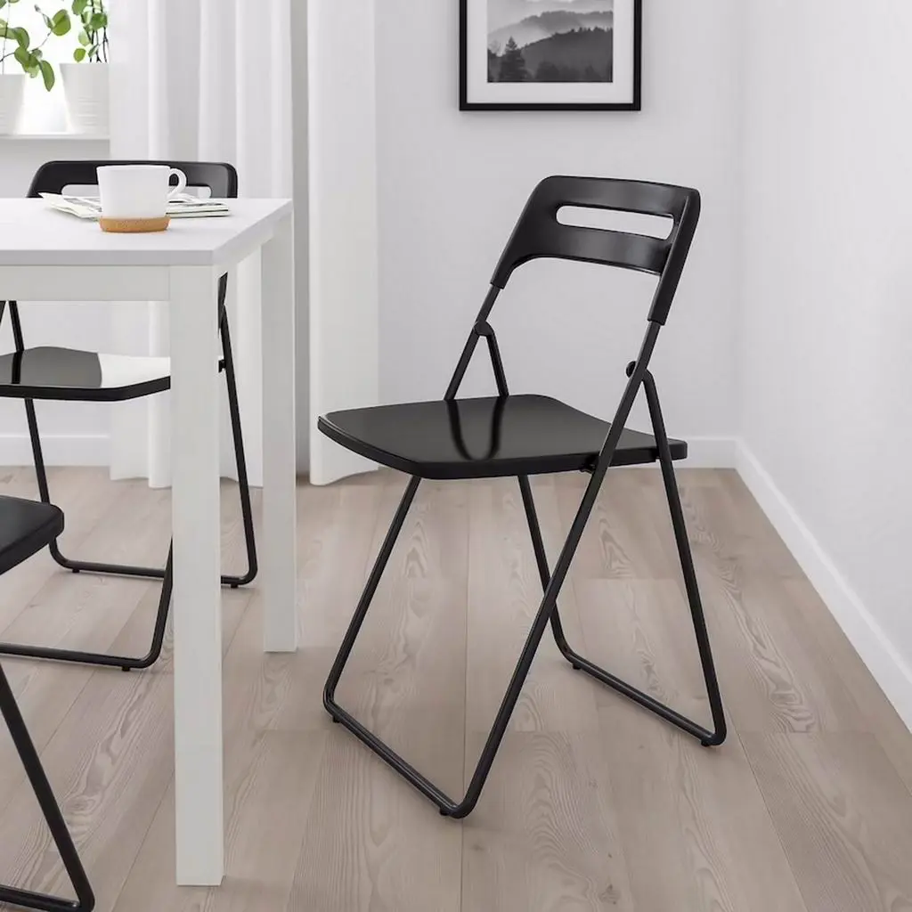 Scaun IKEA Nisse, negru