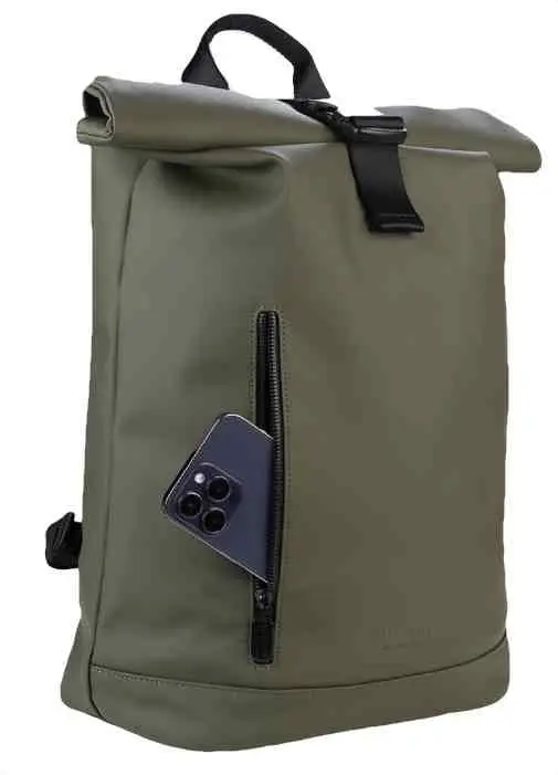 Rucsac Tucano Gommo Rolltop 15.6, verde
