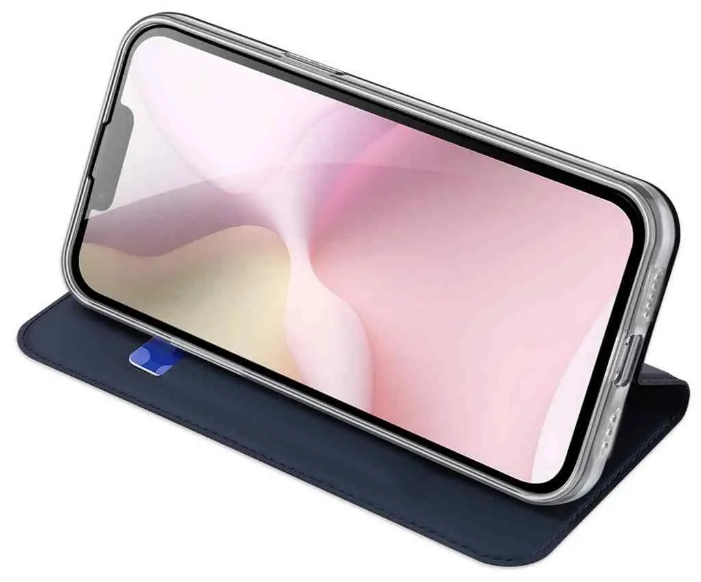 Husă de protecție Dux Ducis Flip SkinPro iPhone 16E, albastru