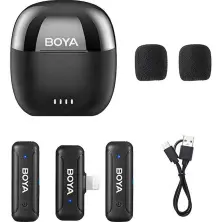 Cameră Web Boya BY-WM3T-D2, negru