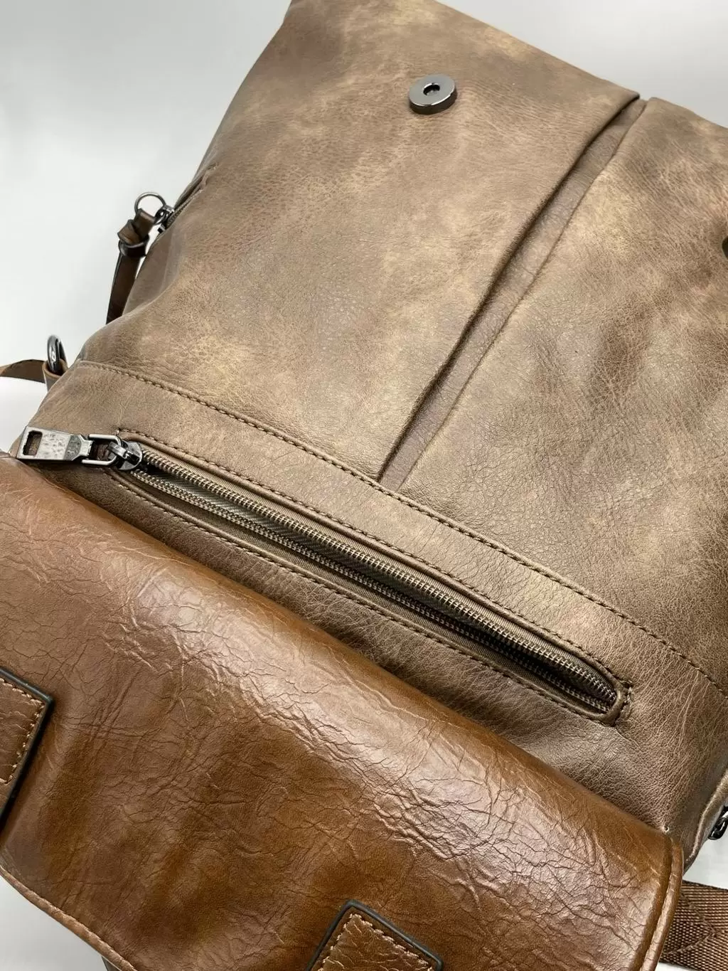 Женский рюкзак CCS 17427, коричневый