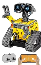 Радиоуправляемая игрушка XTech R/C Robot 3 in 1 452 дет., желтый