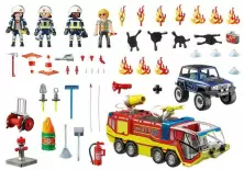 Игровой набор Playmobil Fire Engine with Truck
