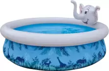 Piscină pentru copii cu fântână SunClub Elephant 3D Spray, albastru