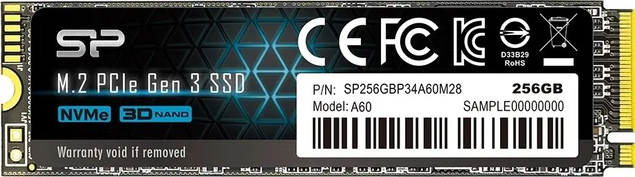 Disc rigid SSD Silicon Power A60 M.2 NVMe, 128GB