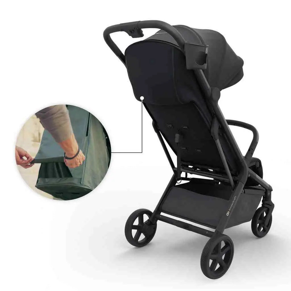 Коляска KinderKraft Nubi 3, черный