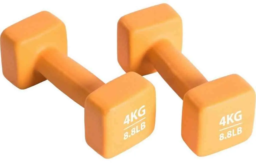 Гантель Pure Neopren Dumbbell Set 2x4kg, оранжевый