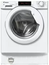 Maşină de spălat/uscat rufe încorporabilă Candy CBWD 8514TWH-07, alb