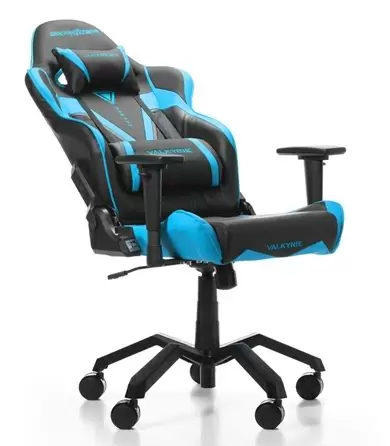 Scaun de birou DXRacer GC-V03-NB, negru/albastru