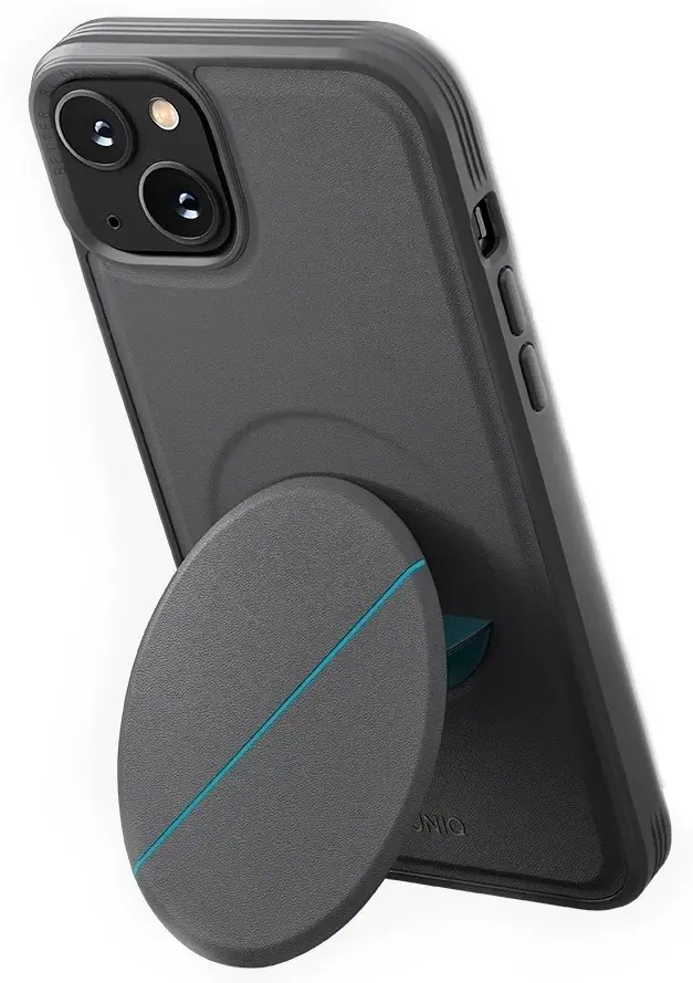 Чехол Uniq Novo for iPhone 14, серый