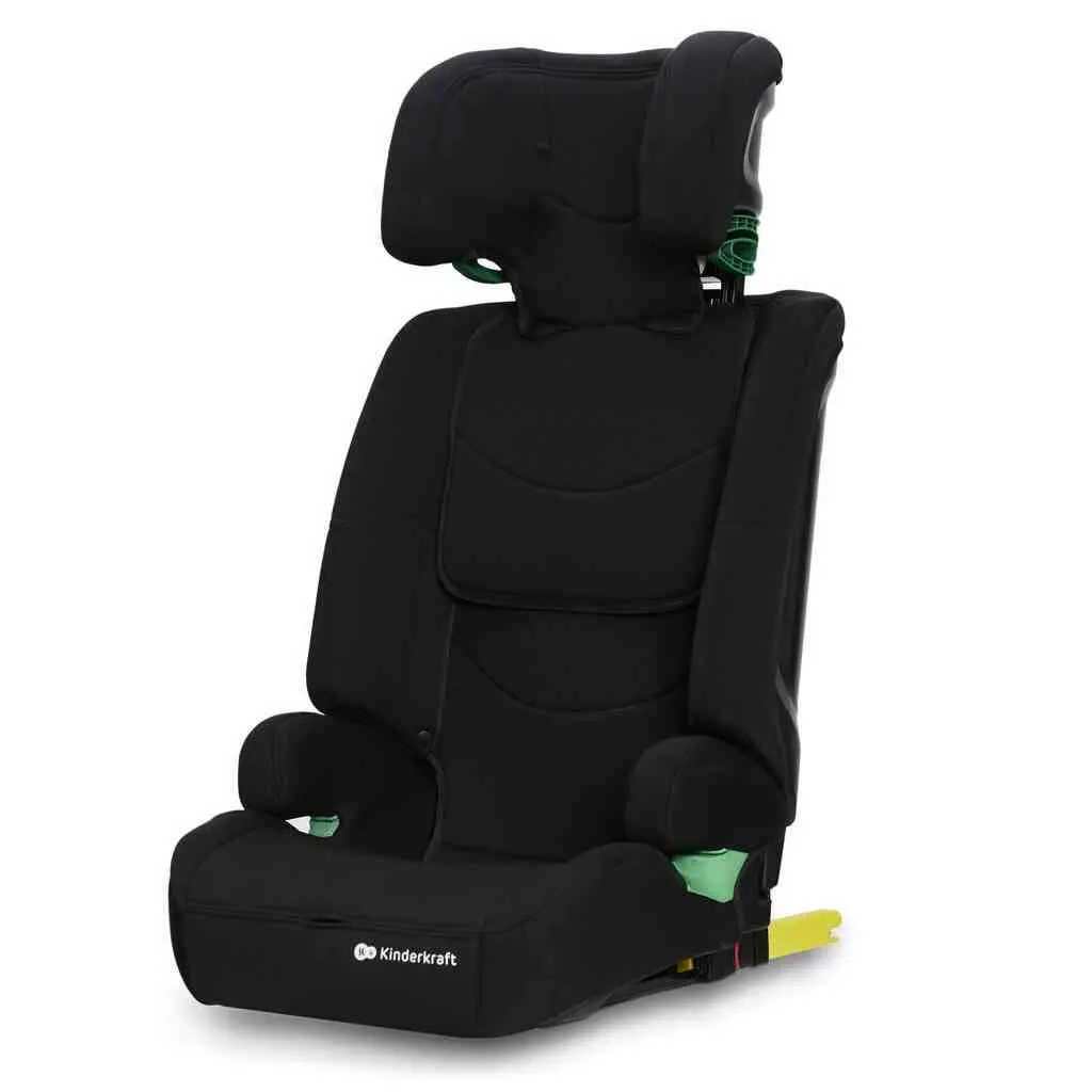 Детское автокресло KinderKraft Safety Fix 2 I-Size, черный на tehnoparc.md Детское автокресло KinderKraft Safety Fix 2 I-Size, черный