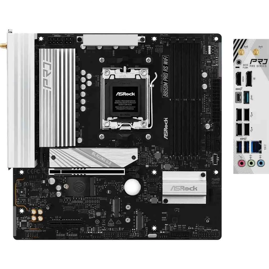 Материнская плата ASRock B850M Pro RS Wi-Fi