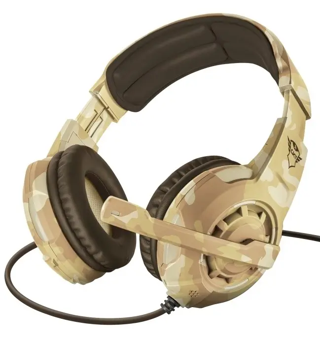 Căşti Trust GXT 310D Radius Desert, camuflaj
