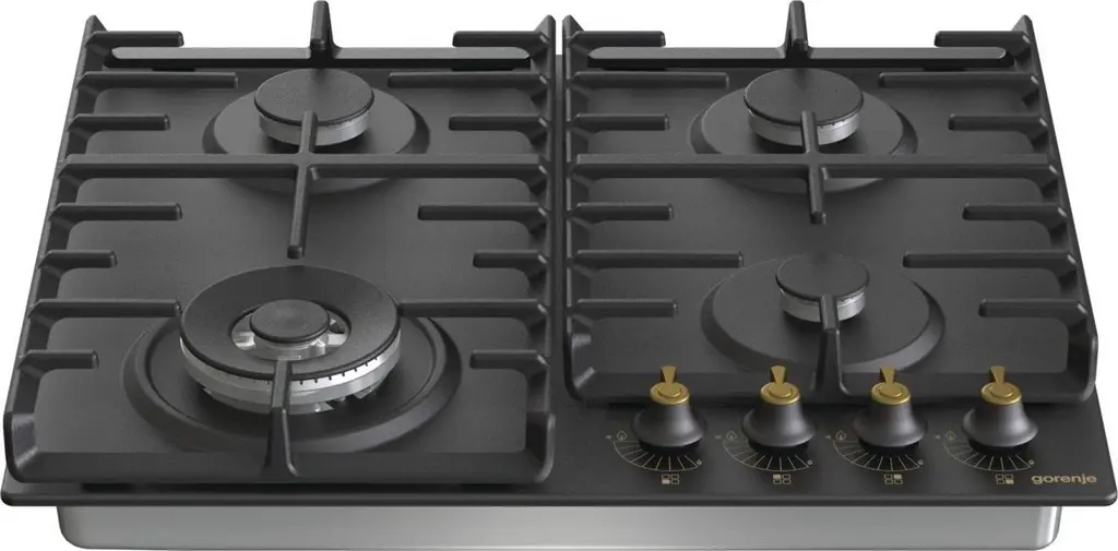 Plită incorporabilă cu gaz Gorenje GW 642 CLB, negru
