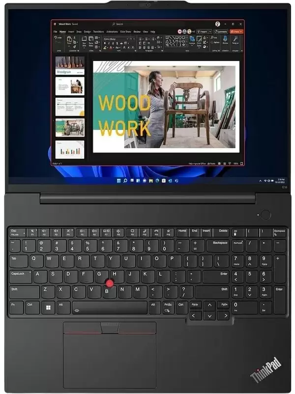 Laptop Lenovo ThinkPad E16 Gen 1 (16.0"/WUXGA/Core i7-1355U/16GB/512GB/Intel Iris Xe), negru