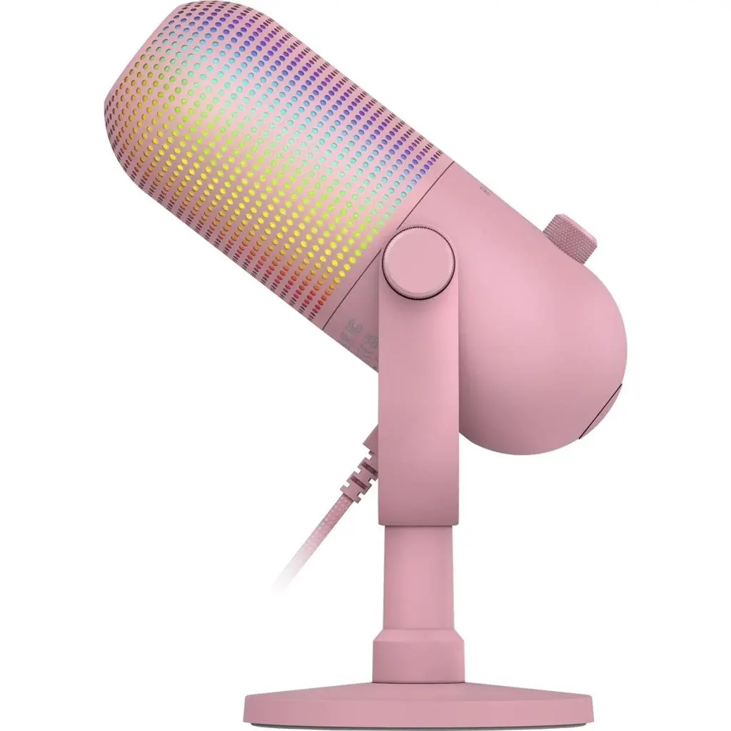 Микрофон Razer Seiren V3 Chroma Quartz RZ19-05060300-R3M1, розовый