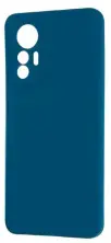 Чехол Helmet Case Liquid Silicone Xiaomi 12 Lite (HMTCLISXIMI12LBL), синий
