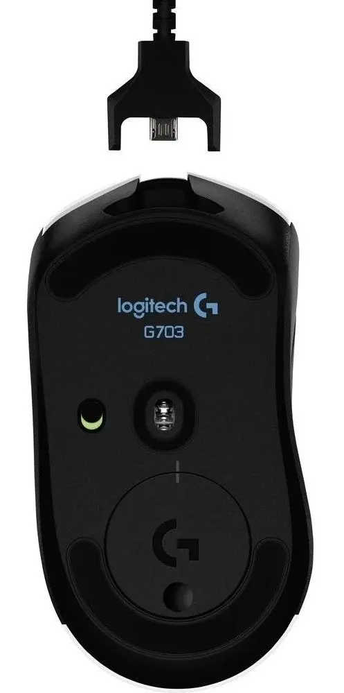Мышка Logitech G703 Lightspeed Wireless Gaming Mouse, черный