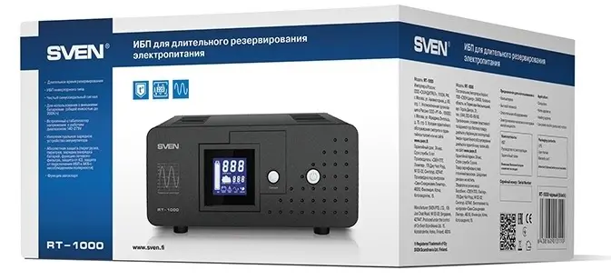 Sursă de alimentare neântreruptibilă Sven RT-1000