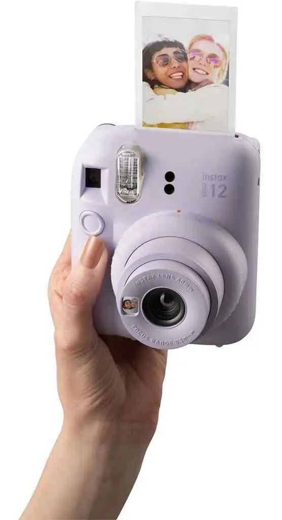 Фотоаппарат моментальной печати Fujifilm Instax Mini 12, сиреневый на tehnoparc.md Фотоаппарат моментальной печати Fujifilm Instax Mini 12, сиреневый