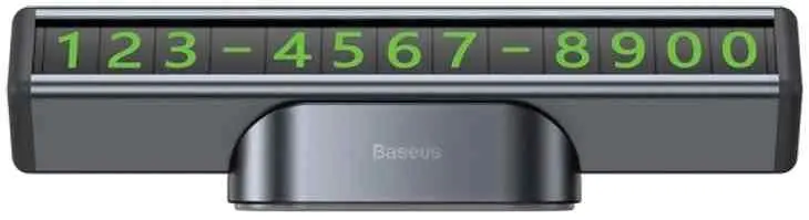 Карточка с номером телефона Baseus CNFT000001, серый на tehnoparc.md Карточка с номером телефона Baseus CNFT000001, серый
