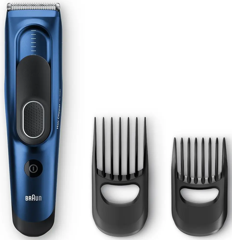 Aparat de tuns Braun HC5030, negru/albastru