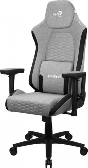 Компьютерное кресло AeroCool Crown AeroWeave, серый