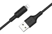 USB Кабель Hoco X25 Soarer Lightning, черный