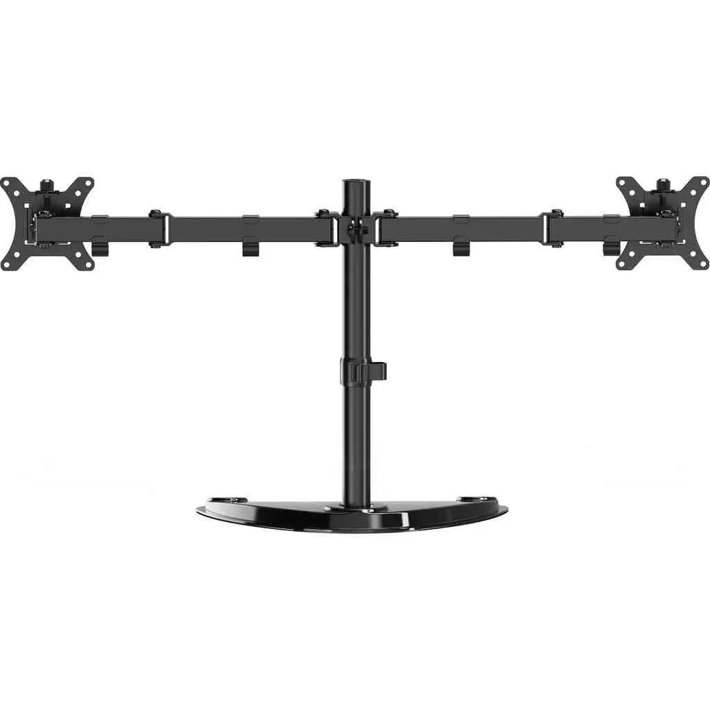 Suport pentru monitor Gembird MS-D2ST-02, negru