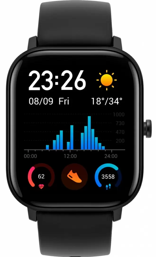 Умные часы Xiaomi Amazfit GTS, черный