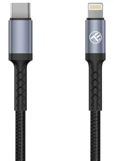 USB Кабель Tellur Type-C to Lightning PD30W, черный
