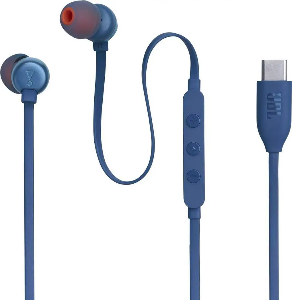 Наушники JBL Tune 310C, синий