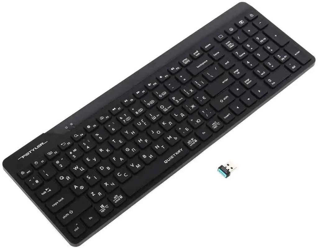 Клавиатура A4Tech FBK23 AS, черный