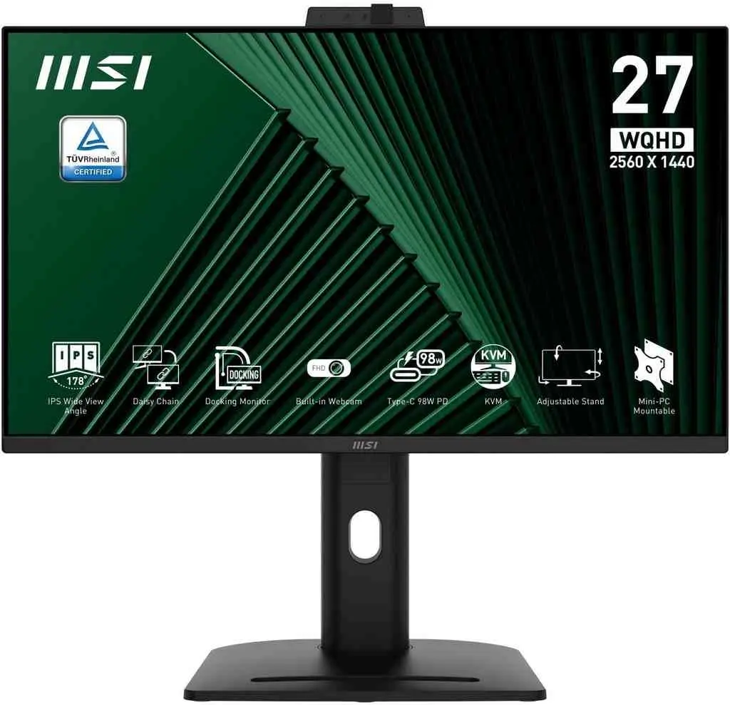 Monitor MSI PRO MP275QPDG, negru