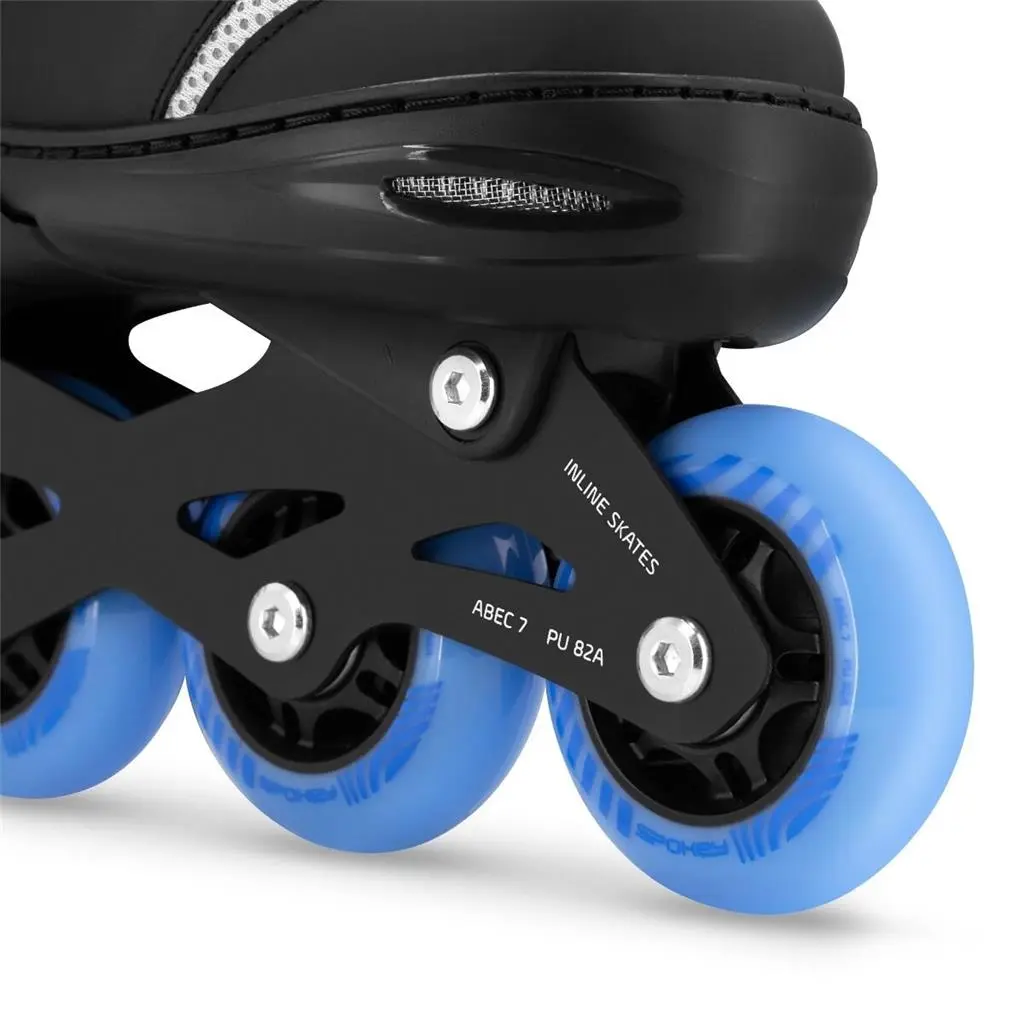 Роликовые коньки Spokey Trixie 39-42 (944632), черный/синий на tehnoparc.md Роликовые коньки Spokey Trixie 39-42 (944632), черный/синий