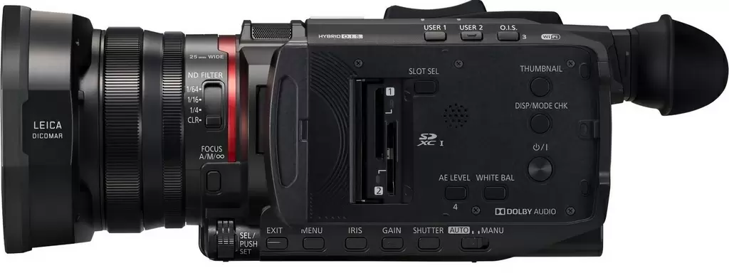 Видеокамера Panasonic HC-X1500EE, черный