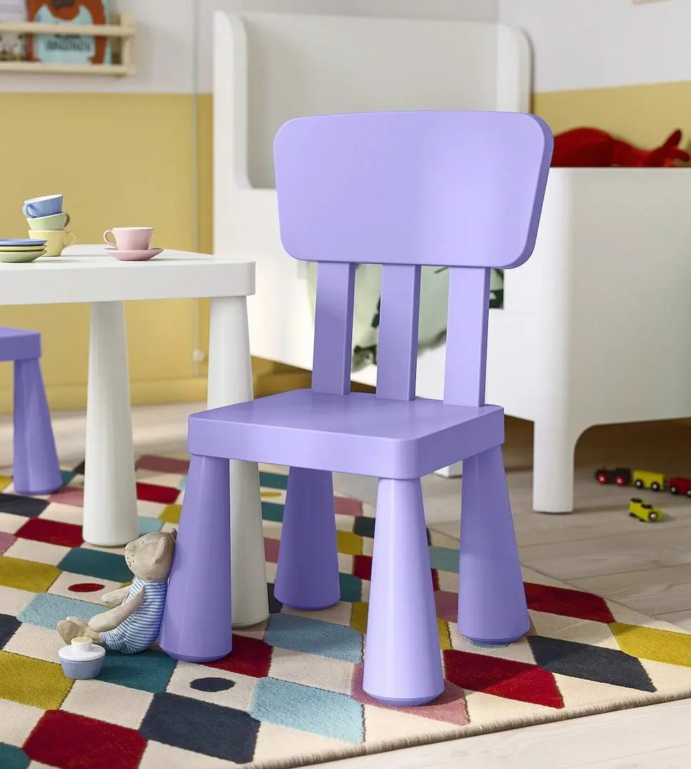 Scaun pentru copii IKEA Mammut, violet