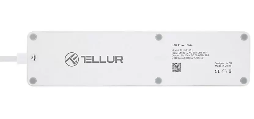 Prelungitor electric Tellur TLL331031, alb