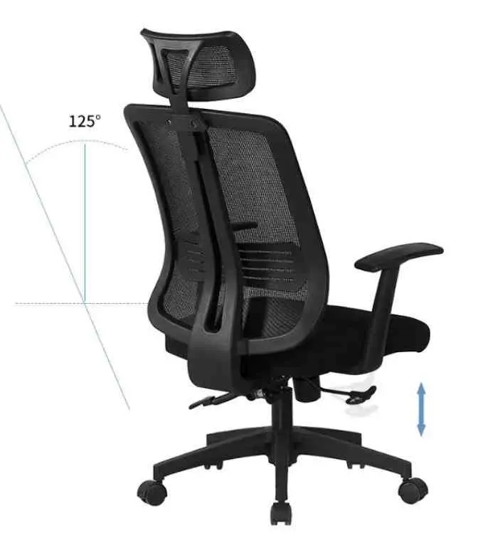 Scaun de birou Xenos Madrid 2.0, negru