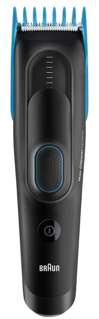 Aparat de tuns Braun HC5010, negru/albastru