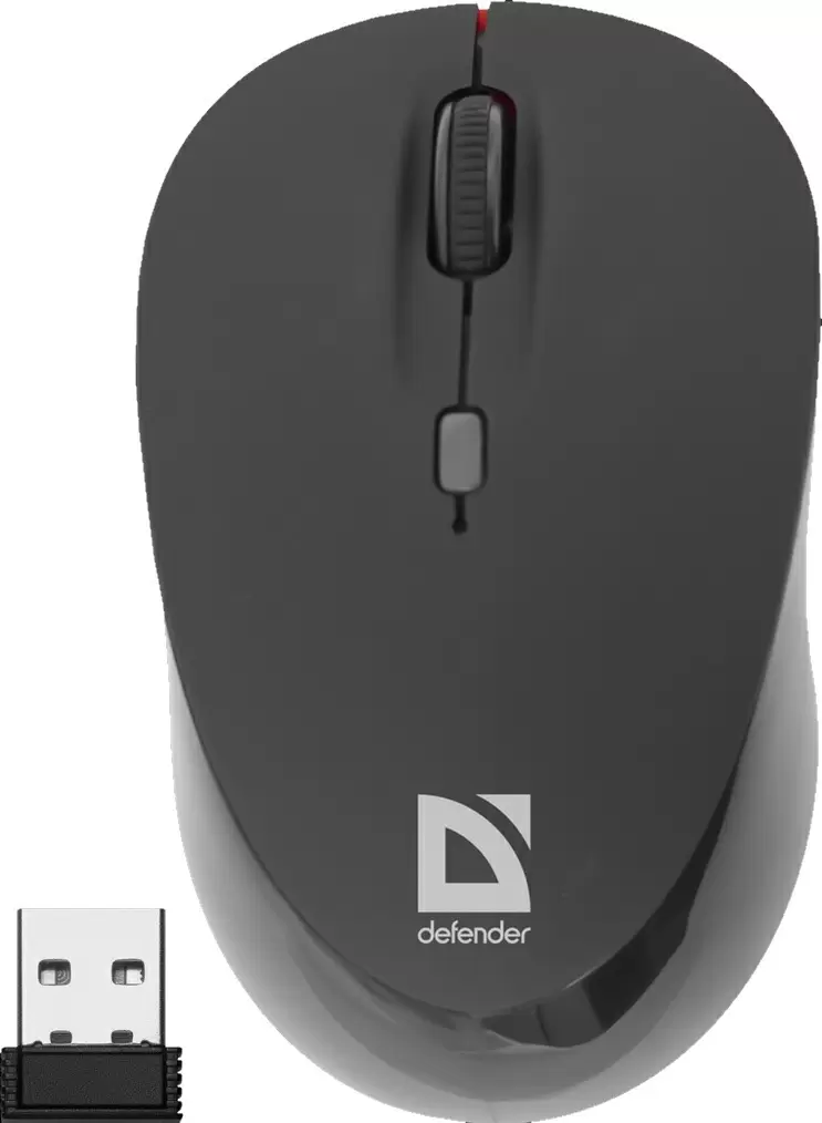 Mouse Defender Dacota MS-155, negru/roșu