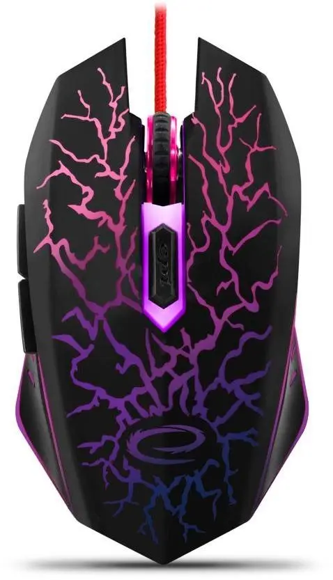 Mouse Esperanza Lighting, negru