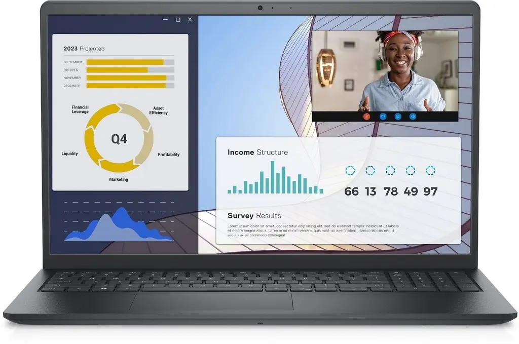 Laptop Dell Vostro 15 3535 (15.6"/FHD/Ryzen 7 7730U/16GB/512GB/Radeon Graphics), negru pe tehnoparc.md Laptop Dell Vostro 15 3535 (15.6"/FHD/Ryzen 7 7730U/16GB/512GB/Radeon Graphics), negru