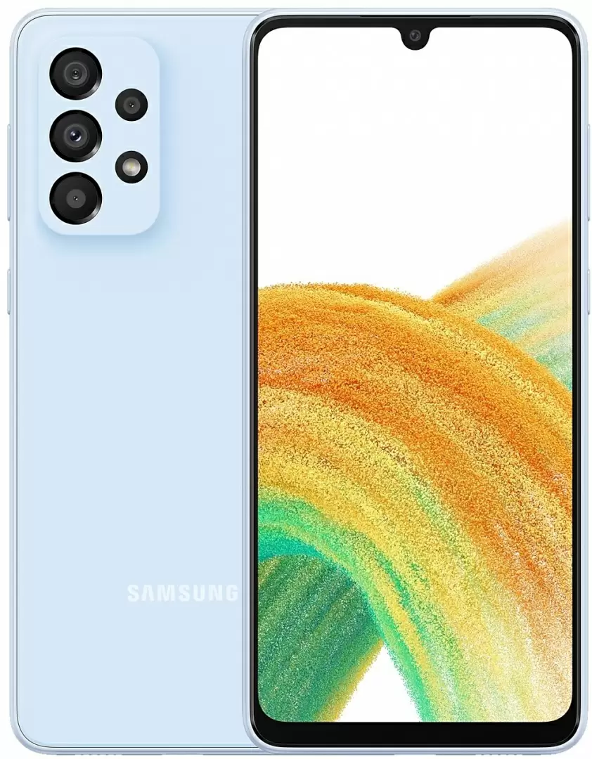 Смартфон Samsung SM-A336 Galaxy A33 6GB/128GB, голубой